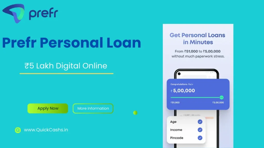Prefr Personal Loan