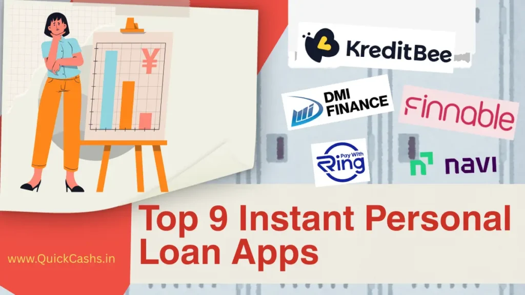 Top 9 Instant Personal Loan Apps Offering Loans in India
