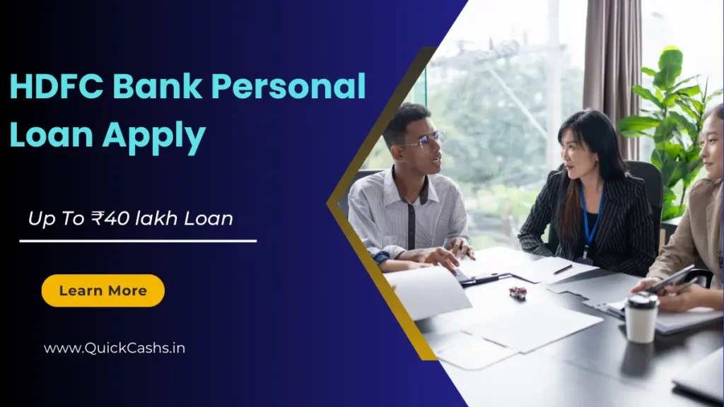HDFC Bank Personal Loan Apply