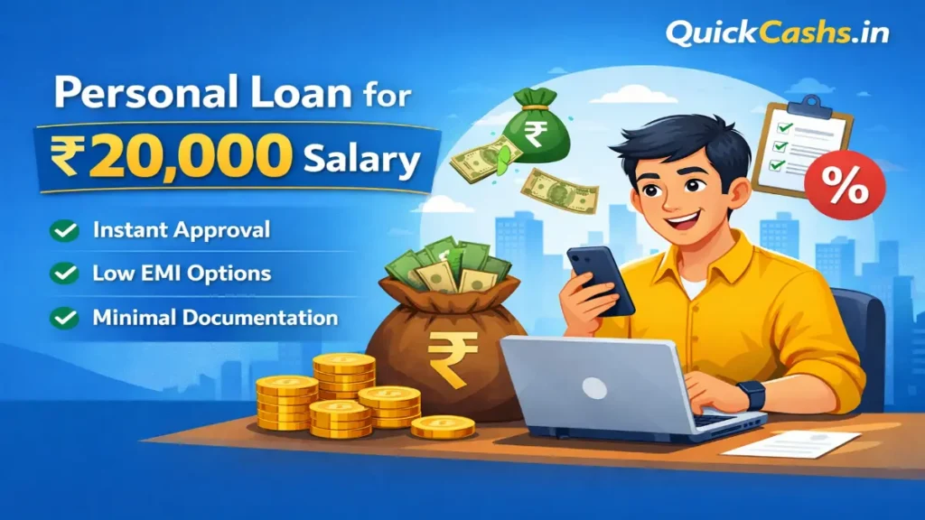 Personal Loan for ₹20,000 Salary