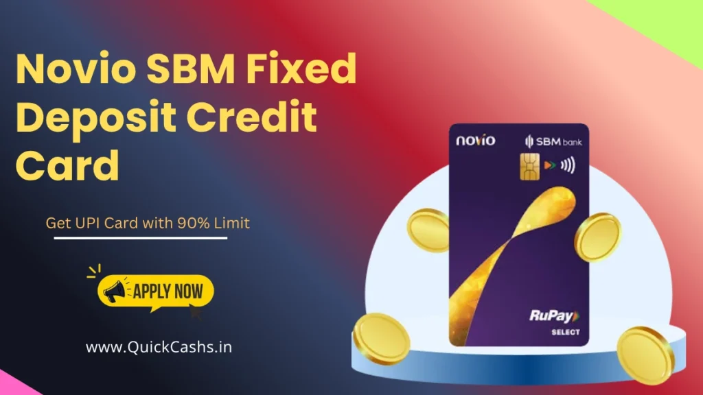Novio SBM Fixed Deposit Credit Card