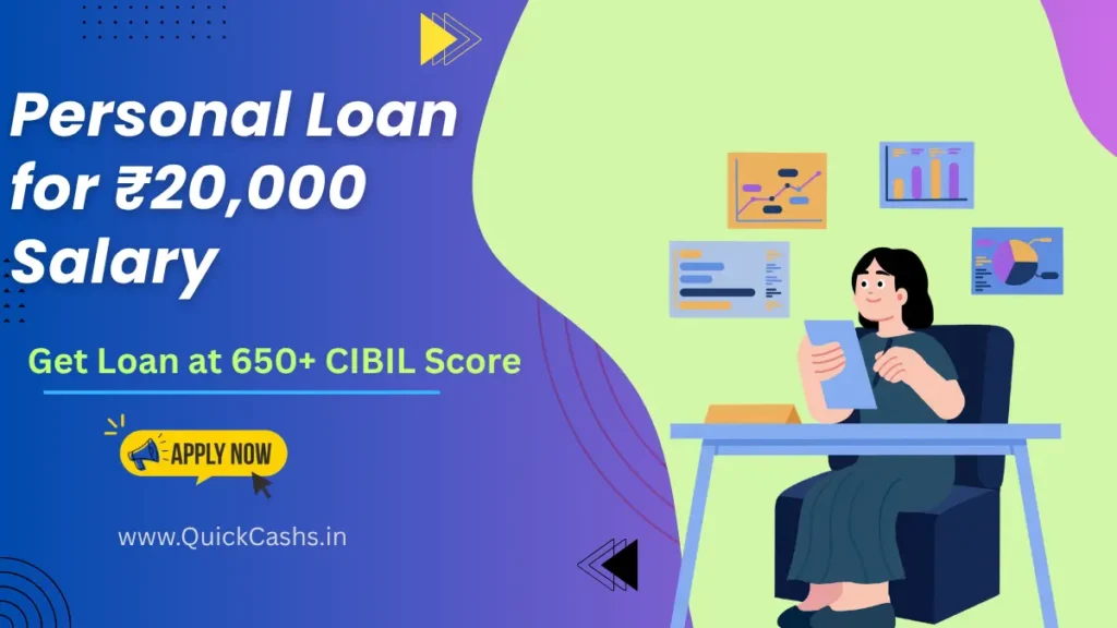 Personal Loan for ₹20,000 Salary